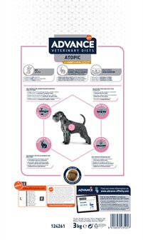 Advance Veterinary Diet Dog Atopic Gevoelige Huid Graanvrij / Derma 3 KG