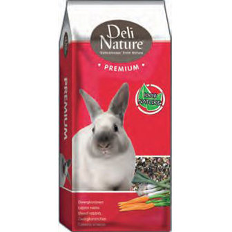 Deli Nature Premium konijn junior 15 kg.