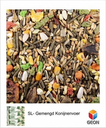 SLAATS - Gemengd Konijnenvoer 17,5kg
