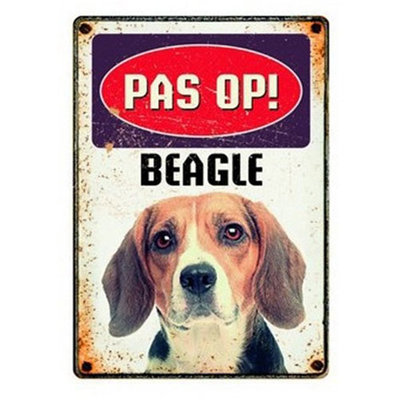 Plenty gifts waakbord blik beagle