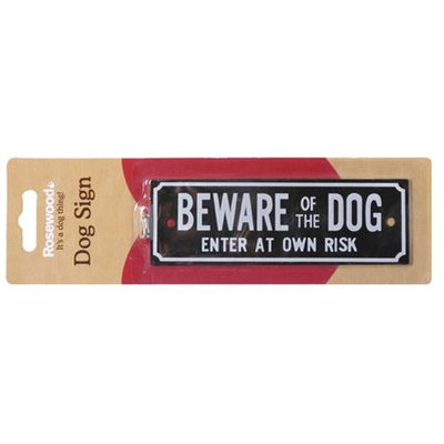 Beware of the dog waakbordje