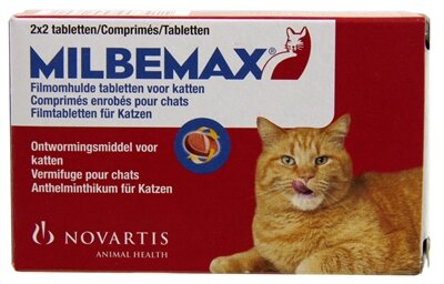 Milbemax tablet ontworming  kat