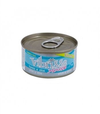 24x vibrisse kitten mousse tonijn met aloe vera