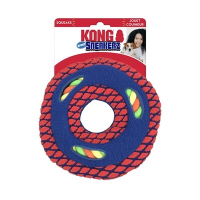 Kong sneakerz sport disc met touw