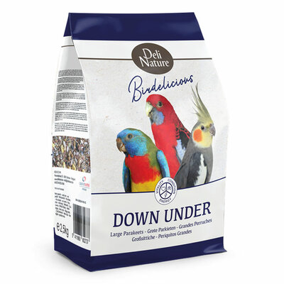 Deli Nature Birdelicious grote parkieten down under 2,5kg.