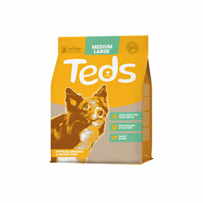 Teds Hondenbrokken Adult Medium & Large Insect 800 gr