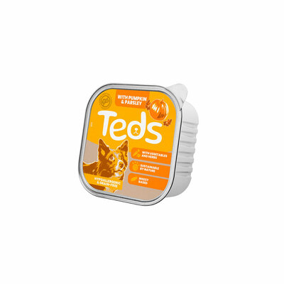 Teds Kuipje Hondenvoer Insect Pompoen & Peterselie 150 gr