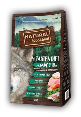 Natural Woodland 4 Tastes Diet 2 KG