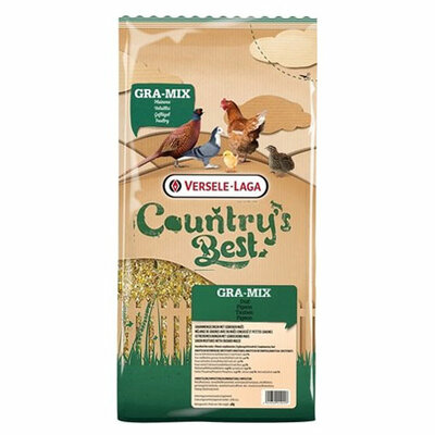 VL. Country Best Gra-Mix (Sier)Duif Gebroken Mais 4 KG