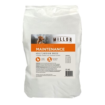 Millor Extruded Adult Maintenance Medium Breed 15 KG