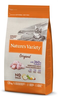 Natures Variety Original Sterilized Turkey No Grain 1,25 KG