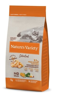 Natures Variety Selected Sterilized Free Range Chicken 7 KG