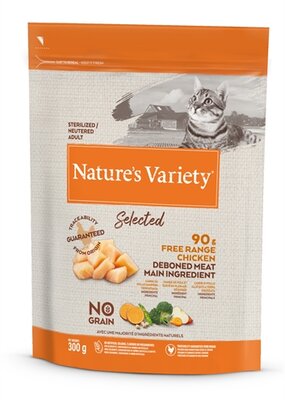 Natures Variety Selected Sterilized Free Range Chicken 300 GR