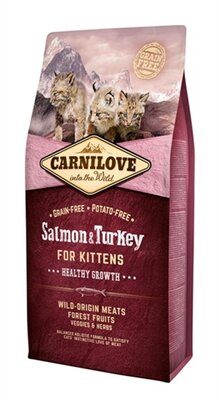 Carnilove Salmon / Turkey Kittens 6 KG