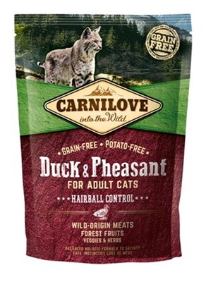 Carnilove Duck / Pheasant Hairball 400 GR