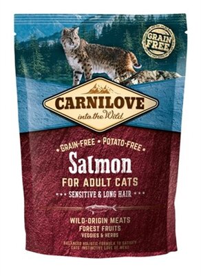 Carnilove Salmon Sensitive / Long Hair 400 GR