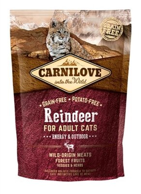 Carnilove Reindeer Energy / Outdoor 400 GR