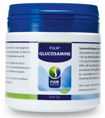 Puur Natuur Puur Glucosamine Voor De Hond En Kat 100 GR