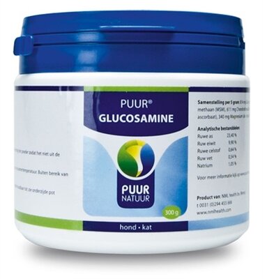 Puur Natuur Puur Glucosamine Voor De Hond En Kat 300 GR