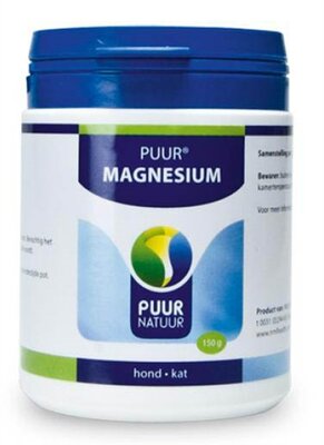 Puur Natuur Puur Magnesium Hond & Kat 150 GR