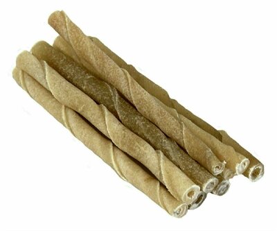 Petsnack Snack Twisted Stick / Staafjes Gedraaid 5 INCH 12,5 CM 10 MM 50 ST