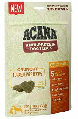 Acana High Protein Dog Treat Turkey 100 GR