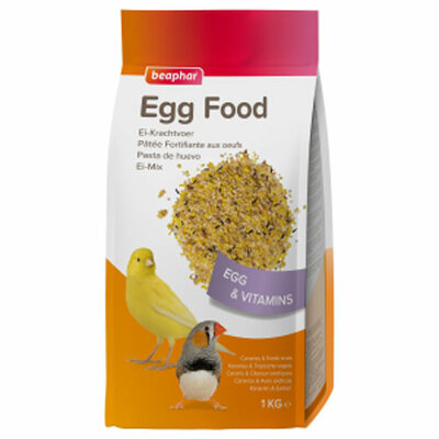 Beaphar ei-krachtvoer kanaries&tropische vogels 1kg