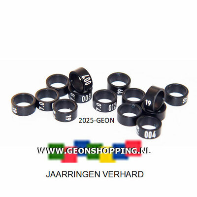 Jaarring verhard 7.0 MM