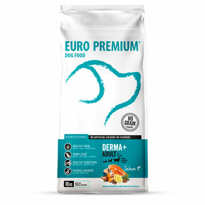 Euro-Premium adult derma+ 10kg