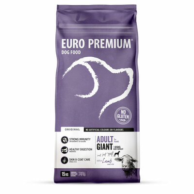 Euro-Premium adult giant lamb&rice 15kg