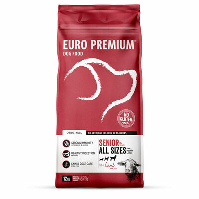 Euro-Premium senior lamb&rice 12kg