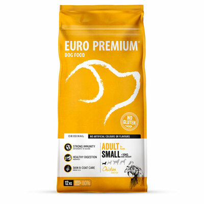 Euro-Premium adult small chicken&rice 12kg