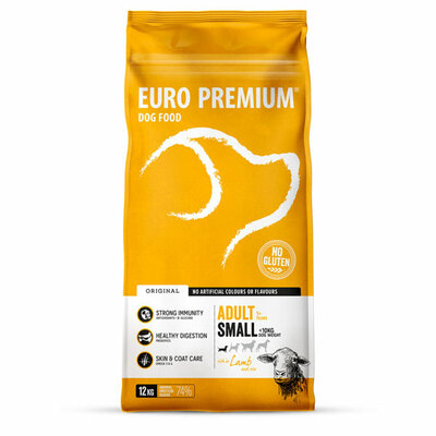Euro-Premium adult small lamb&rice 12kg
