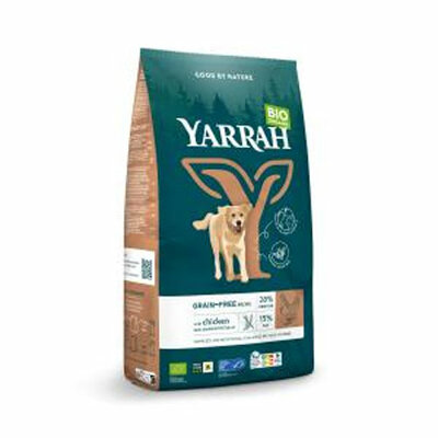 Yarrah Dog Adult Biologisch Graanvrij Kip/Vis 2 KG