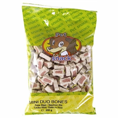 Petsnack Botjes Duo Zalm / Rijst 14X200 GR