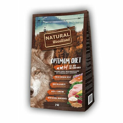 Natural Woodland Optimum Mini / Medium Breed Diet 2 KG