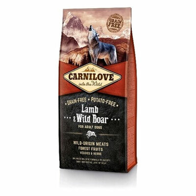 Carnilove Lamb / Wild Boar Adult 12 KG