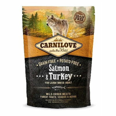 Carnilove Salmon / Turkey Adult Large Breed 1,5 KG