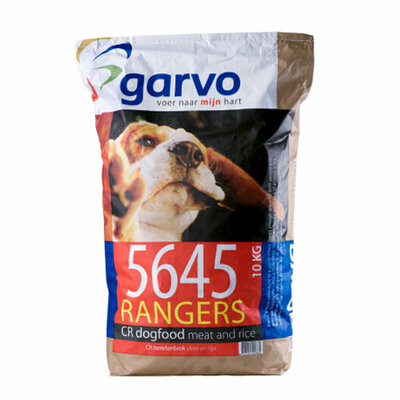 Garvo rangers CR hondenbrok vlees&rijst (5645) 10kg