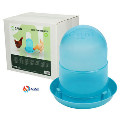 Pluimvee drinktoren 2ltr blue